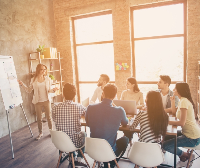 Workshop mit Seminarteilnehmern